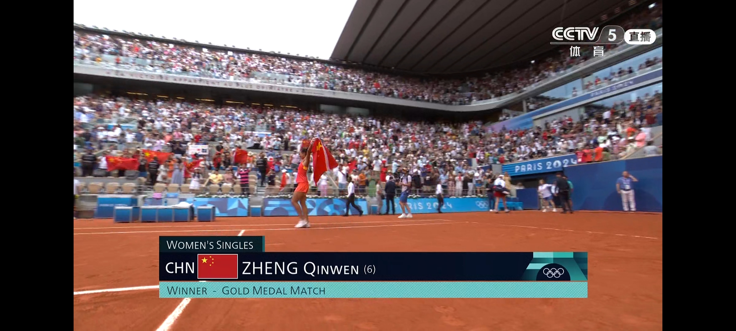 运动员在决赛中全力以赴，斩获金牌