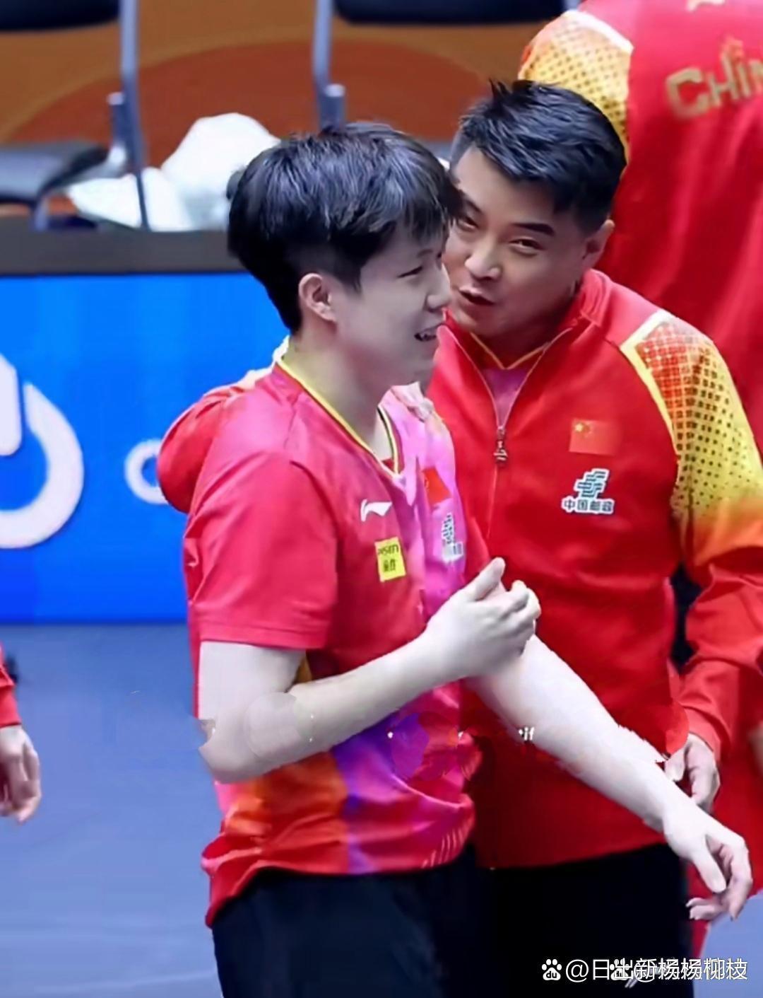 包含韩国乒乓球队绝地反击法国乒乓球队，王皓统治全场的词条