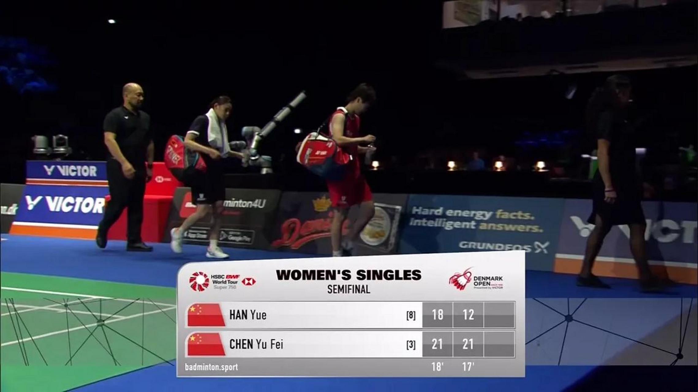 丹麦队逆转印尼队，陈雨菲统治全场